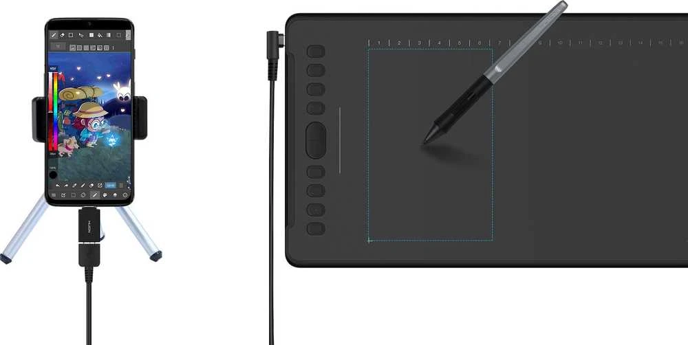 Grafinė planšetė HUION Inspiroy H1161