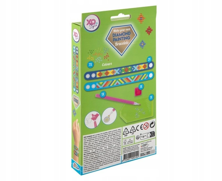 Grafix Ccg Mz Import CCG deimantinės apyrankės 2 vnt. 260006 92102