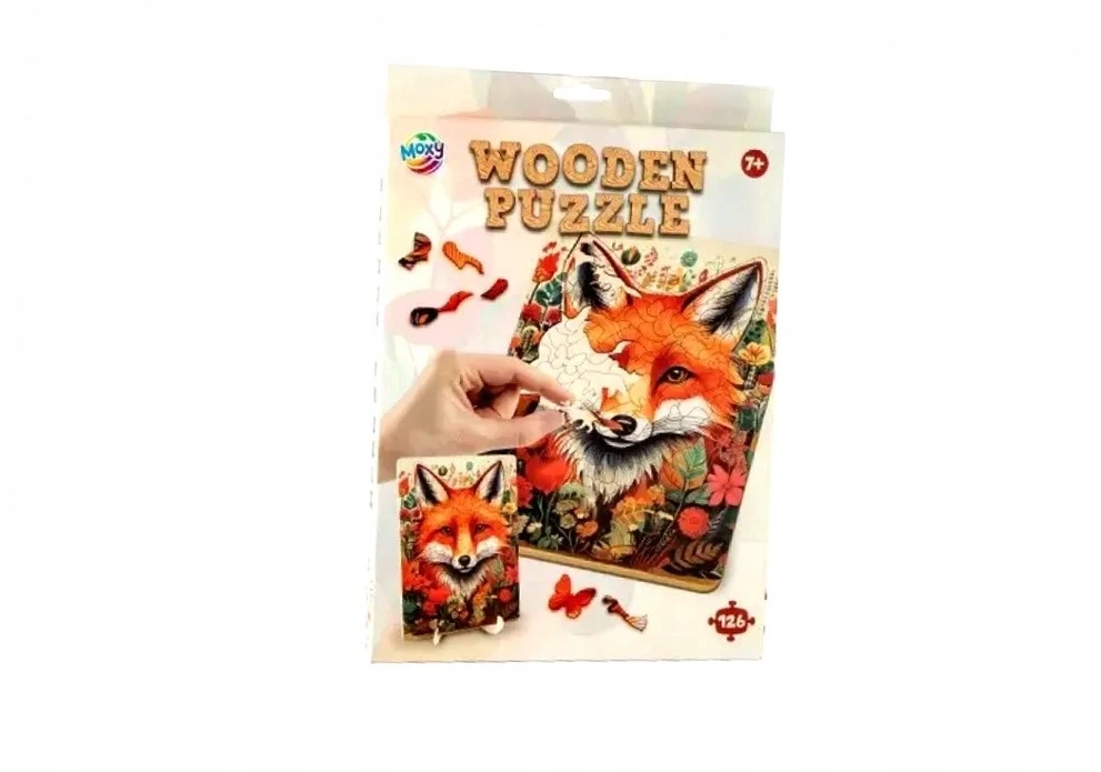 Dėlionė Grafix Ccg Mz Import CCG drewniane puzzle lis 126el 400097 68654