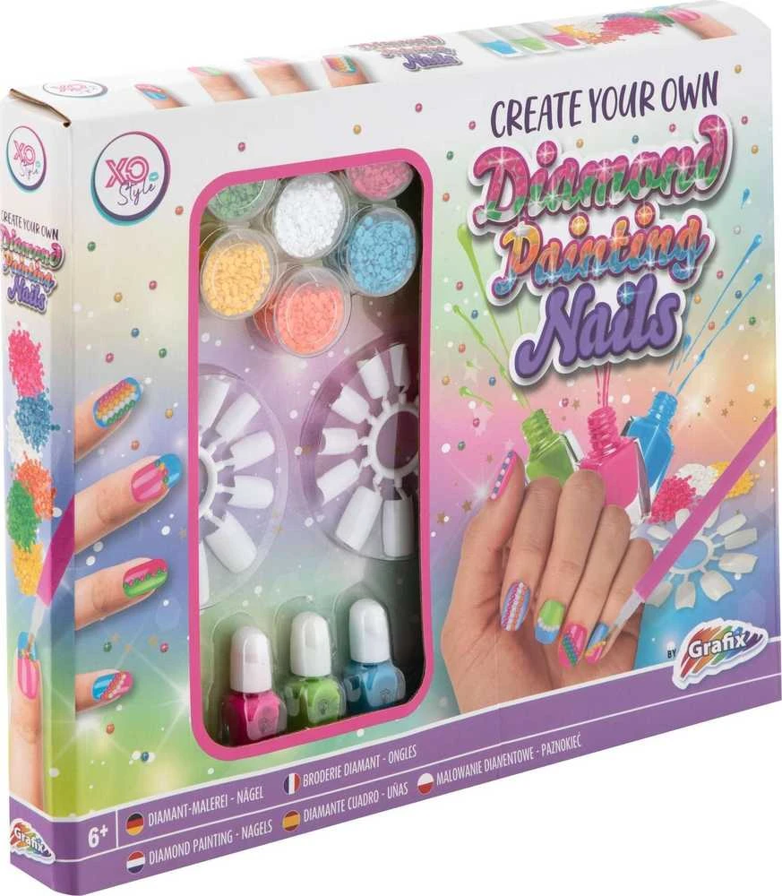 XO Style – susikurkite savo deimantiniais dažais dekoruotus nagus (230008)