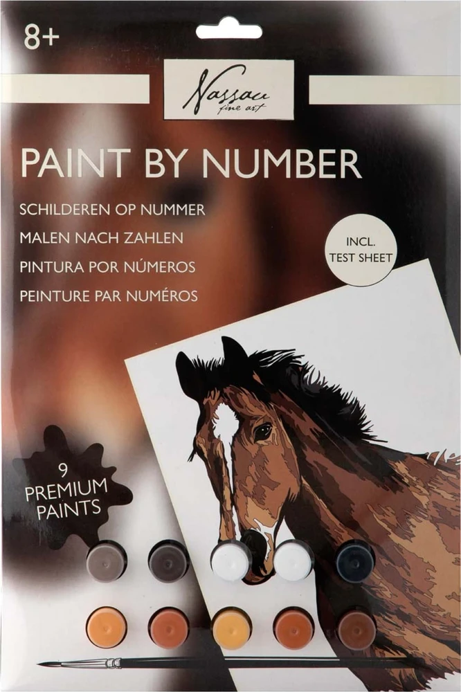 Grafix Ccg Mz Import CCG dažai pagal skaičius Horse AR1066 38982