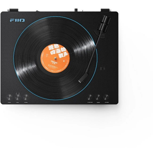 Gramofonas FiiO TT13 BT - juodas - Gramofonas automatinis su pultu i Bluetooth