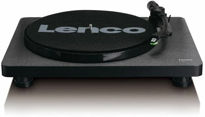Patefonas Lenco L-30BK, juodas
