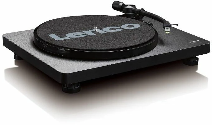 Patefonas Lenco L-30BK, juodas