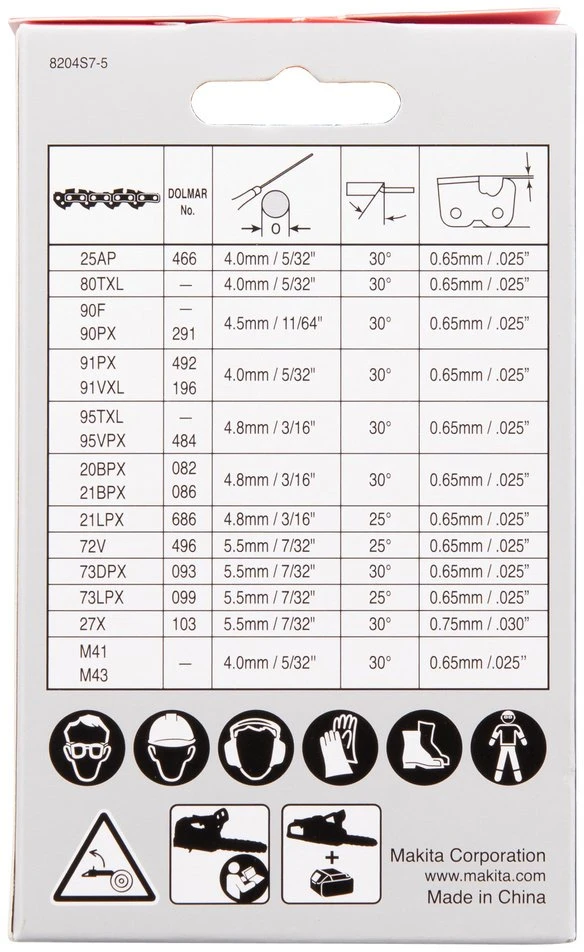 Makita Grandinės SC M41 35cm/14", 3/8", 1,1mm, 52H 1914F3-2
