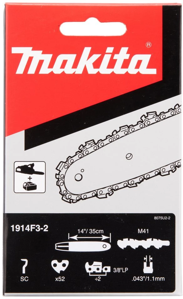 Makita Grandinės SC M41 35cm/14", 3/8", 1,1mm, 52H 1914F3-2