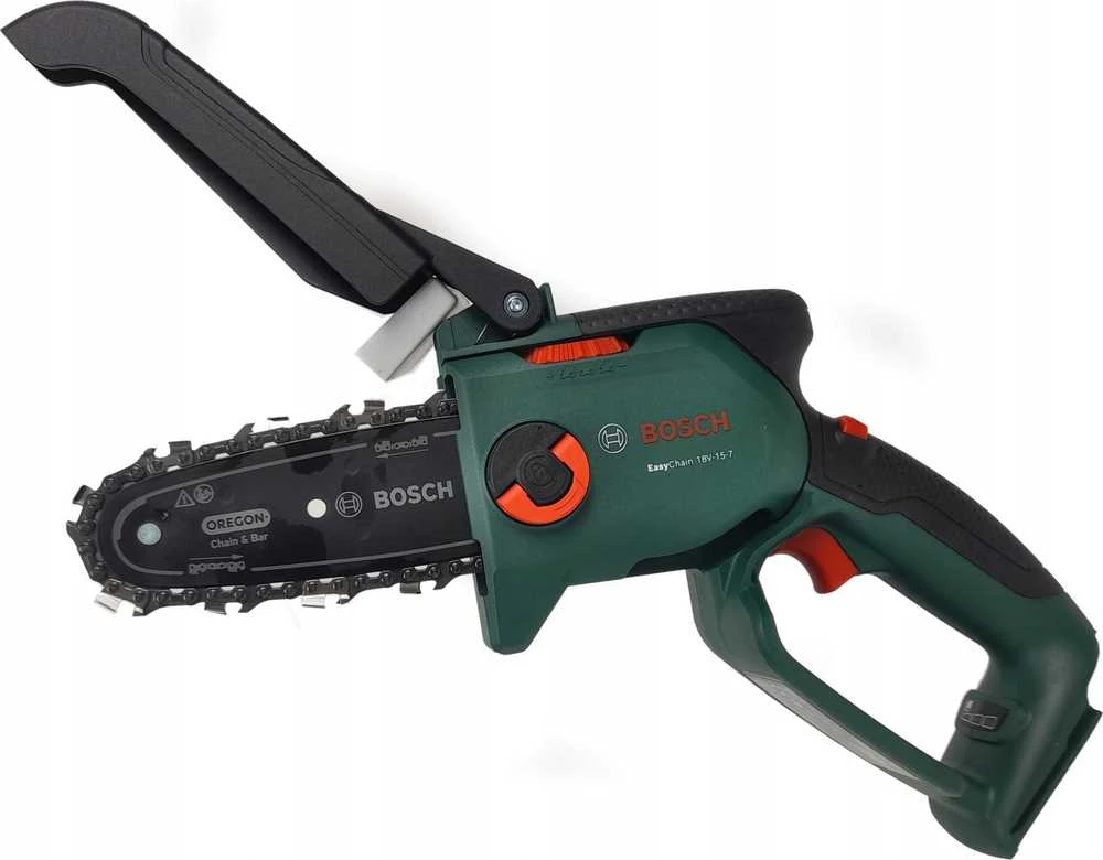Bosch genėjimo grandininis pjūklas EasyChain 18V-15-7, be akumuliatoriaus ir kroviklio