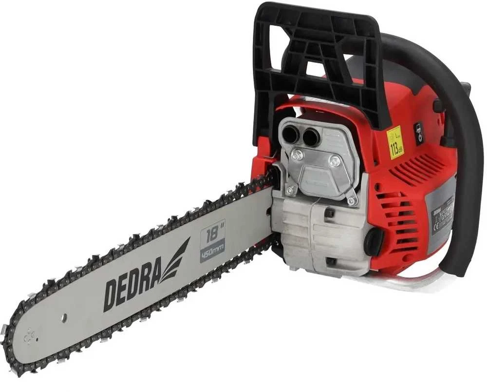 Dedra pjūklas Benzininis grandininis pjūklas 2,4 kW 58cc 18" 45 cm