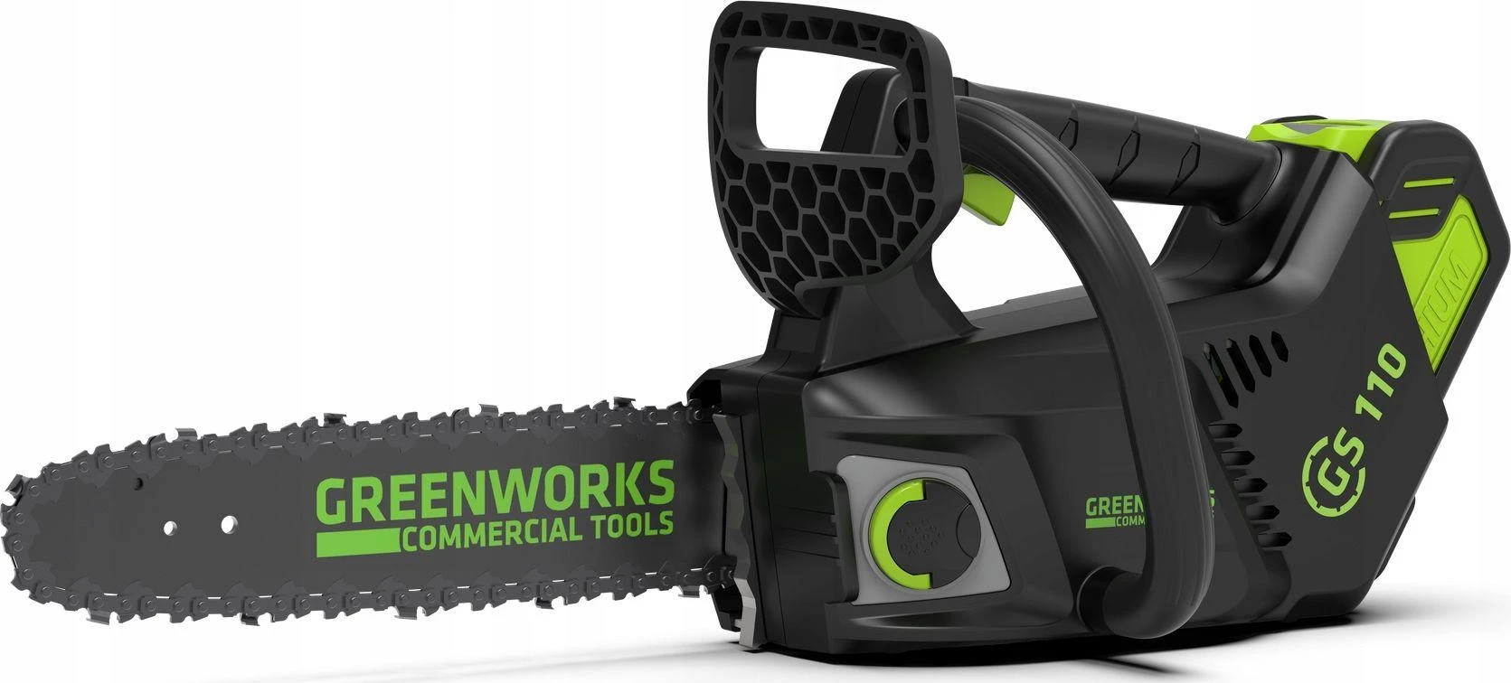 Greenworks grandininis pjūklas GD40TCS 10″ 40V, be akumuliatoriaus ir kroviklio