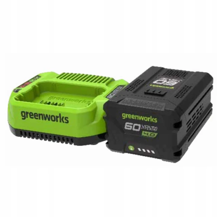Grandininis pjūklas Greenworks GD60CS40K4; 60 V; 1x4,0 Ah akum.; 40 cm juosta
