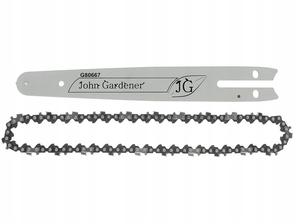 Grandininis pjūklas Piła grandininis John Gardener Piła grandininis akumuliatorinė 8'' su lagaminu 2x4.0Ah 21V – komplektas XXL (10)
