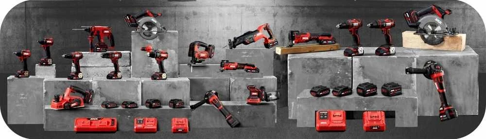 Grandininis pjūklas Skil_Red Akumuliatorinė aukštapjovė SKIL 0650CA, 20 cm, 18V