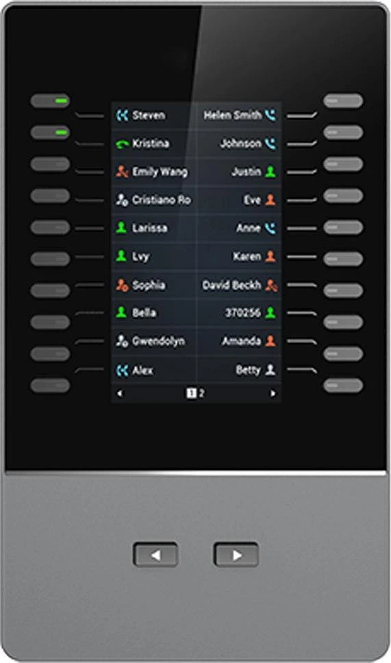 Ausinės GrandStream GBX20 papildomas rakto išplėtimo modulis GRP2615, GRP2624, GXV3350 telefonams