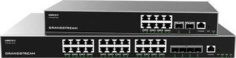 Šakotuvas GrandStream Grandstream Networks GWN7813 linki jungiama į tinklą Managed L3 Gigabit Ethernet (10/100/1000) Pilka