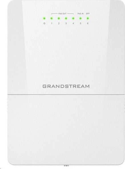 Šakotuvas Grandstream GWN7710R lauko L2 Lite valdomas jungiklis, 5xGbE, 4xPoE+, IP66