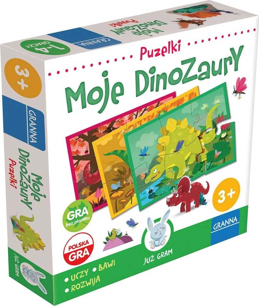 Dėlionė Granna Granna vaidina „My Dinozaurs Poodles 2021“.