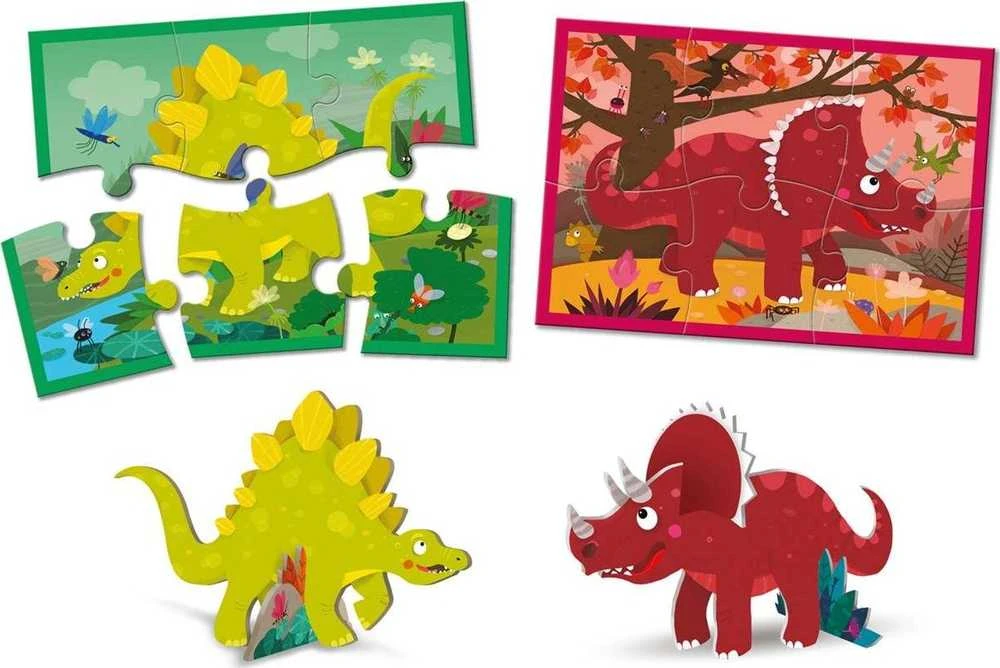 Dėlionė Granna Granna vaidina „My Dinozaurs Poodles 2021“.
