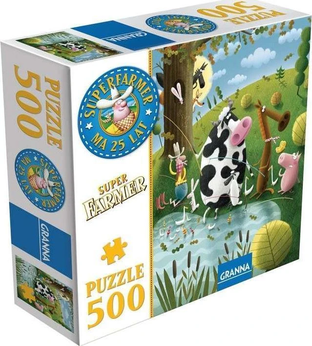 Granna Dėlionė 500 vienetų super ūkininkas