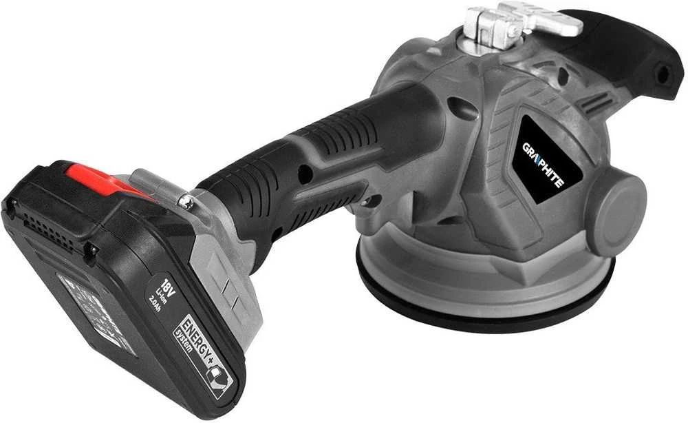 Graphite Przyssawka „Energy+“ 18 V plytelių siurbtukas, be akumuliatoriaus