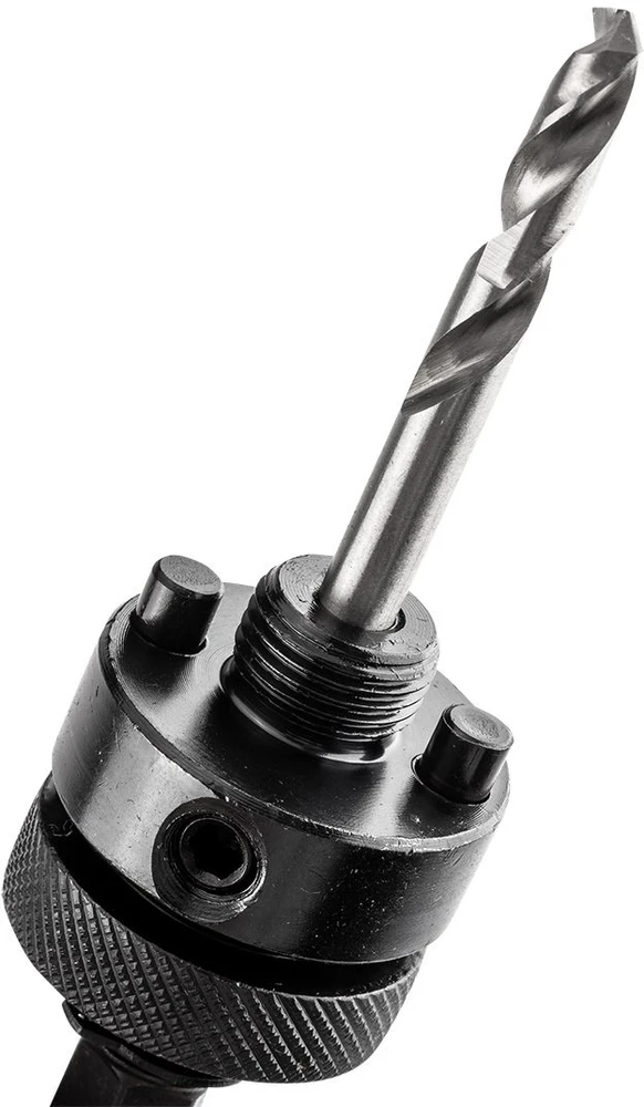 Graphite Adapteris su centravimo grąžtu bimetaliniams skylių pjūklams 32–152 mm, šešiakampis