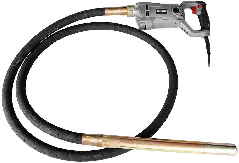 Graphite Wibrator 1100 W betono vibratorius su 3 m galvute