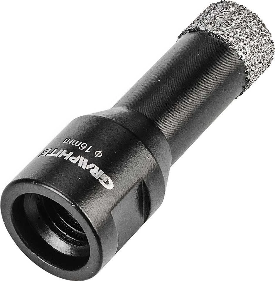 Grąžtas Graphite Otwornice Deimantiniai skylių pjūklai (6, 8, 10, 12, 16 mm), 5 vnt. rinkinys