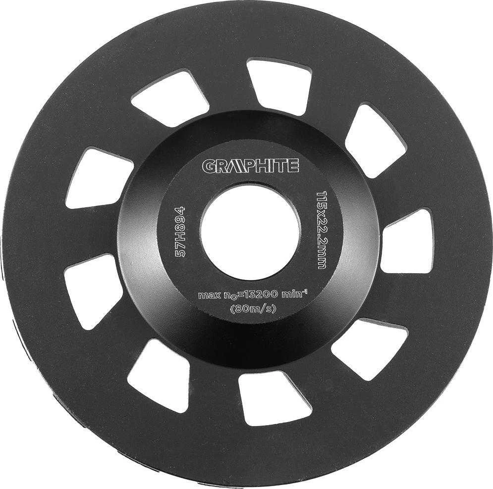 Tarcza Deimantinis šlifavimo diskas 115 x 22,2 x 5 mm, segmentas C