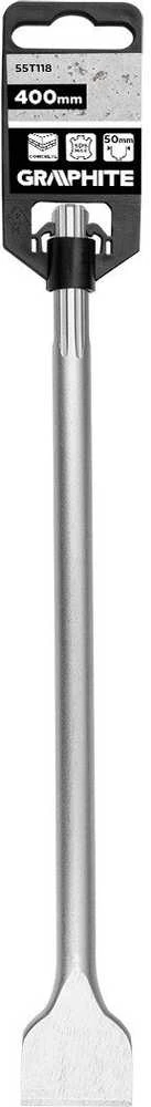 Dłuto SDS Max plokščias kaltas 50 x 18 x 400 mm