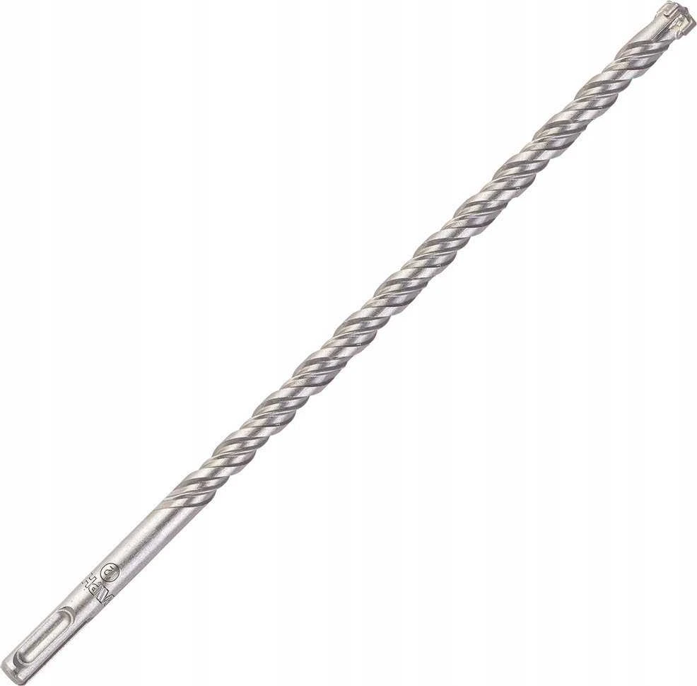 Wiertło SDS Plus gelžbetonio grąžtas 12 x 400 mm, keturių dalių