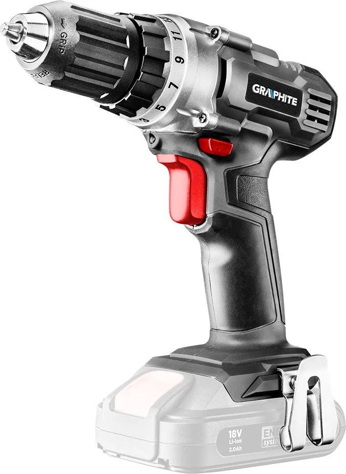 Akumuliatorinių įrankių komplektas 18V GRAPHITE 58G016