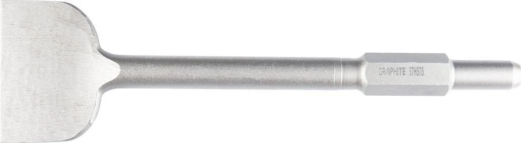 Graphite Dłuto Šešiakampis plokščias kaltas 115 x 400 mm