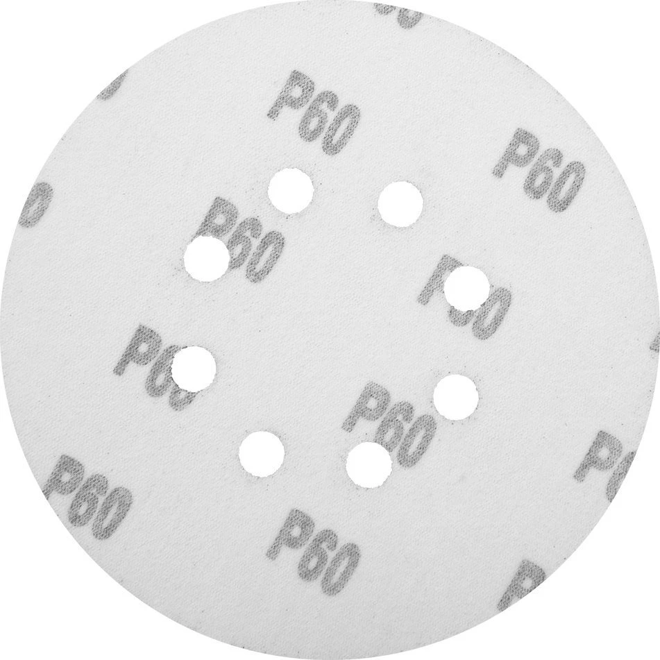 Graphite Krążki Šlifavimo diskai 150 mm, xa0K60, 5 vnt., su 8 skylėmis, 65 mm