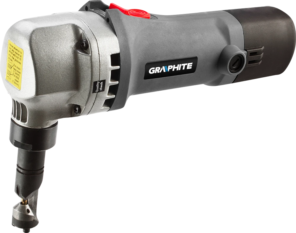 Skardos žirklės GRAPHITE 59G401 (500W) – metalo pjaustytuvas