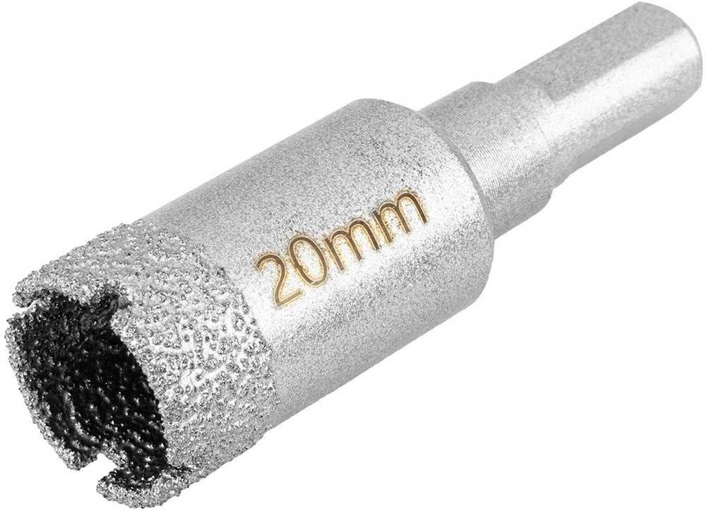 Grąžtas Otwornica 20 mm deimantinis skylės pjūklas