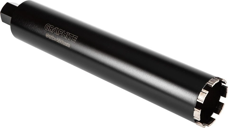 Graphite Otwornica Deimantinis skylių pjūklas grąžtui 58G540 82 x 450 mm x 8T