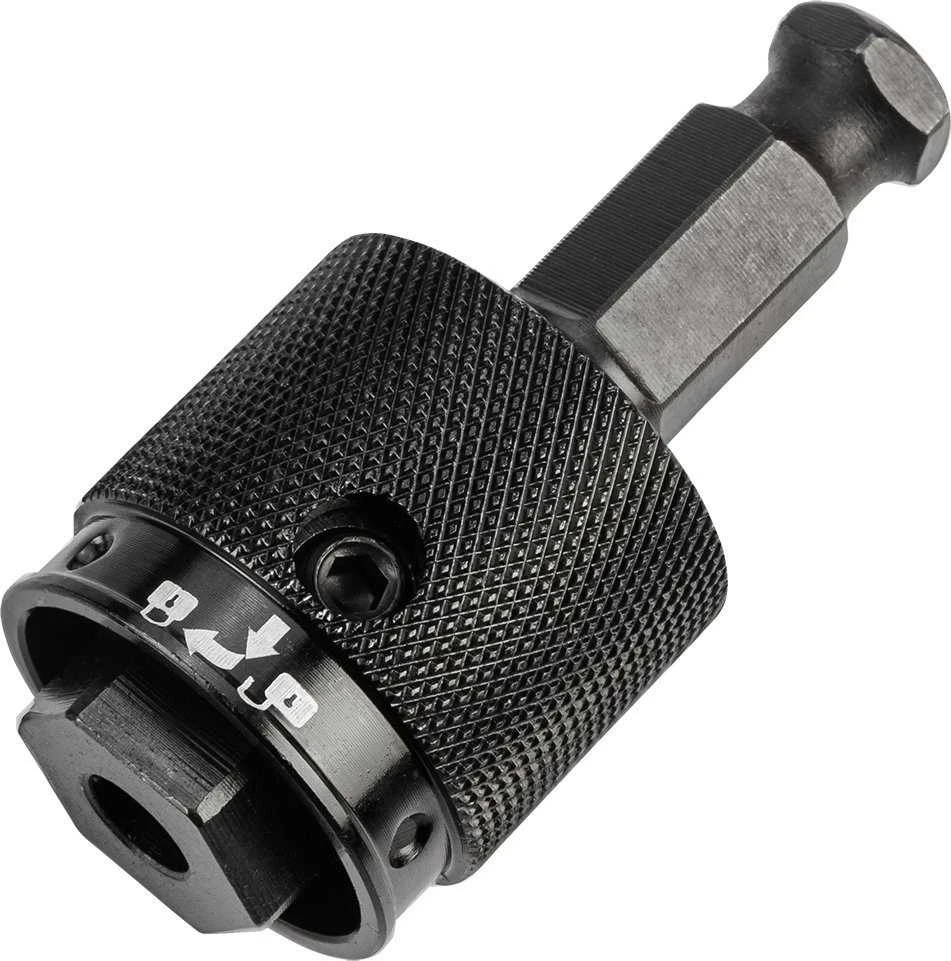 Grąžtas Graphite Otwornice Plieniniai skylių pjūklai su kietlydinio antgaliu (19, 25, 32, 38, 51, 64 mm), 10 dalių rinkinys