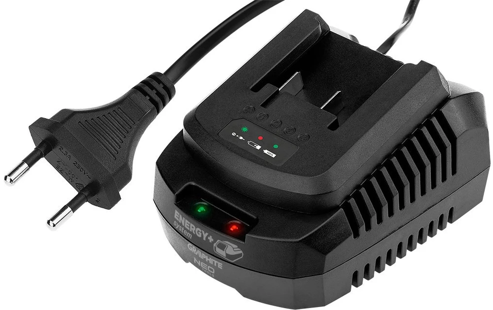 Graphite Przyssawka „Energy+“ 18 V plytelių siurbtukas + 2 Ah akumuliatorius + įkroviklis