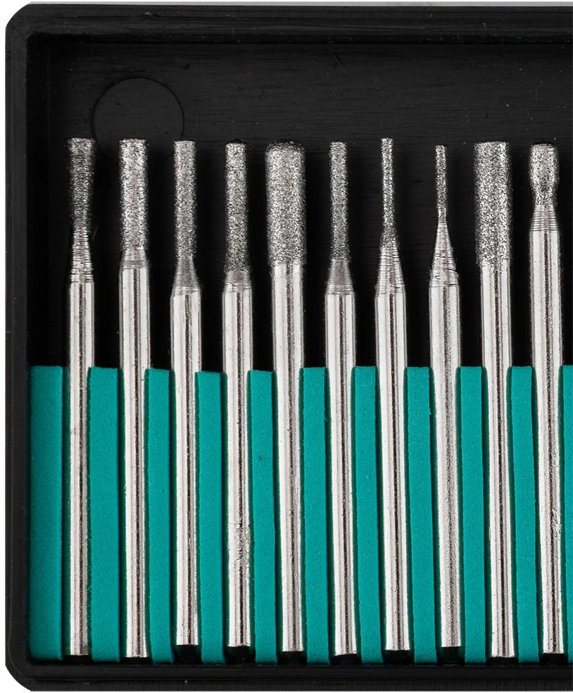 Graphite Rinkinys Deimantinių pjaustytuvų rinkinys mini šlifuokliui, 30 vnt.