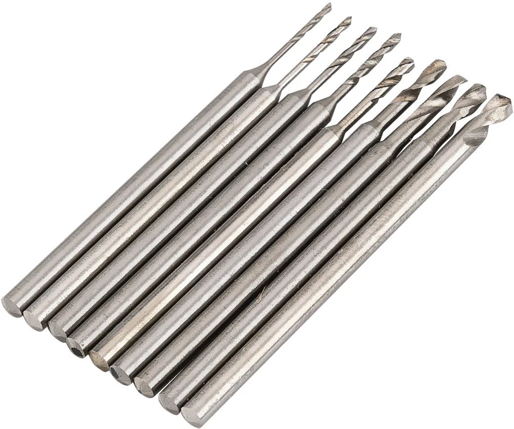 Graphite Rinkinys Mini šlifuoklio grąžtų rinkinys, 10 vnt.
