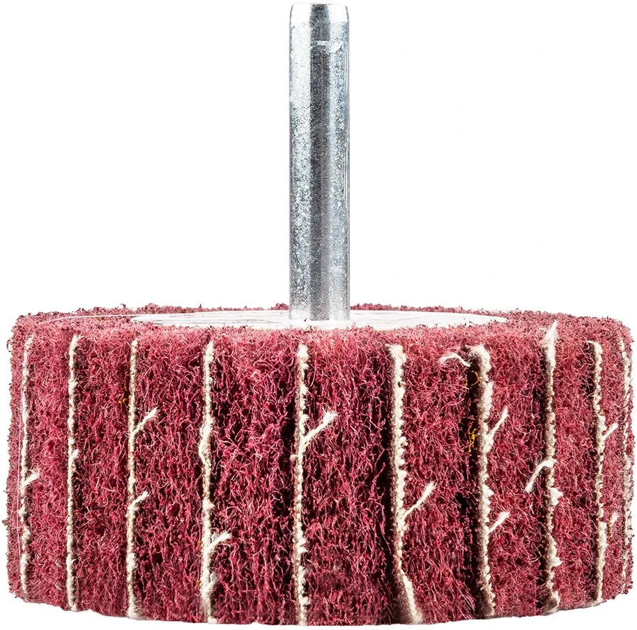 Graphite Ściernica Plokštelinis šlifavimo diskas su abrazyvine vilna, kotas 60 x 25 x 6 mm, P100