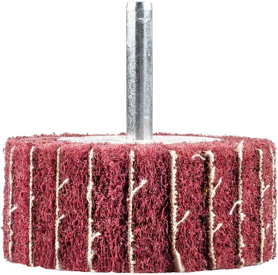 Ściernica Plokštelinis šlifavimo diskas su abrazyvine vilna, kotas 60 x 25 x 6 mm, P60