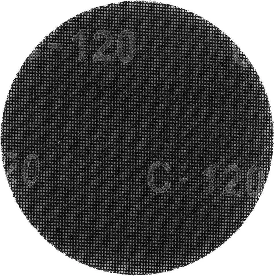 Siatka Šlifavimo tinklelis su lipdukais 180 mm, K120, 5 vnt. šlifuokliui 59G263