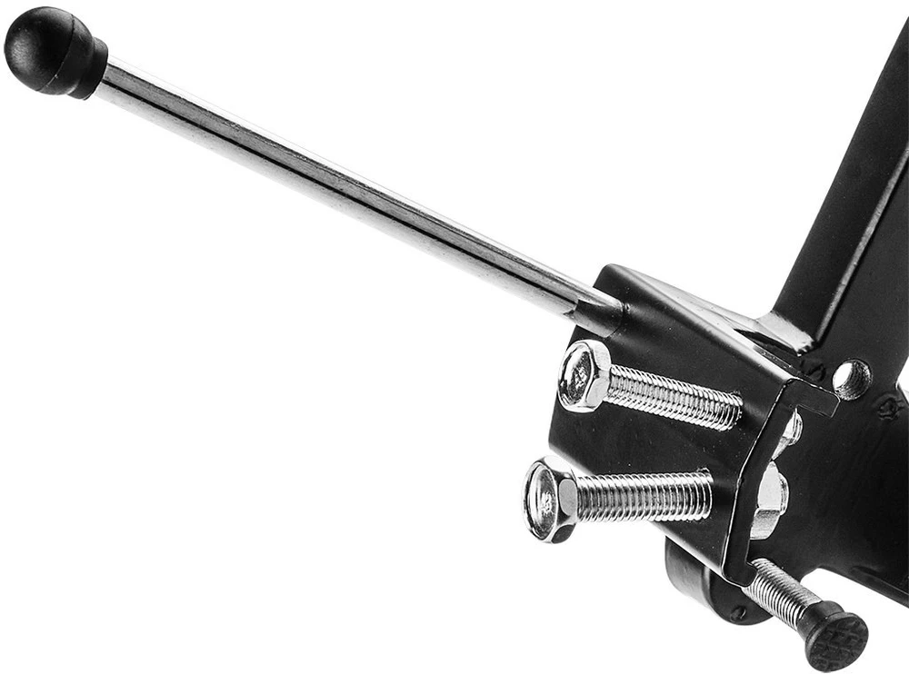 Graphite Statyw, Stovas 115 ir 125 mm kampiniams šlifuokliams