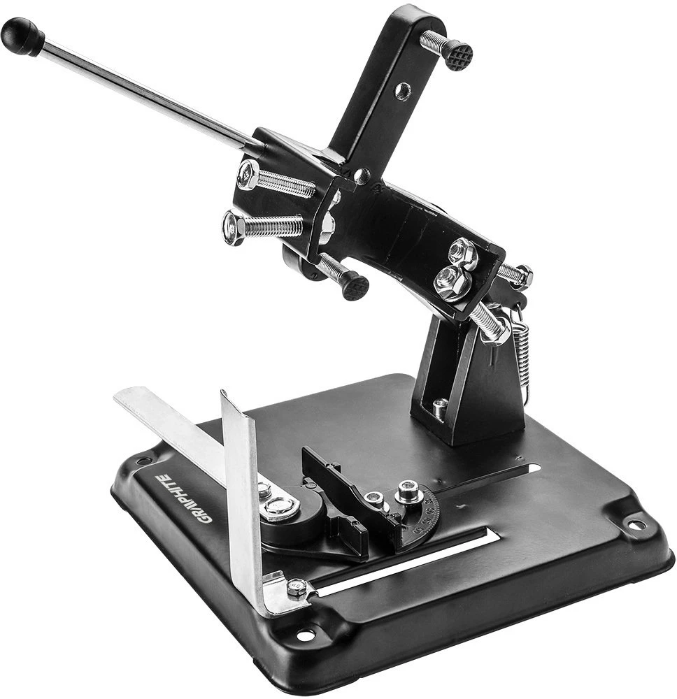Graphite Statyw, Stovas 115 ir 125 mm kampiniams šlifuokliams
