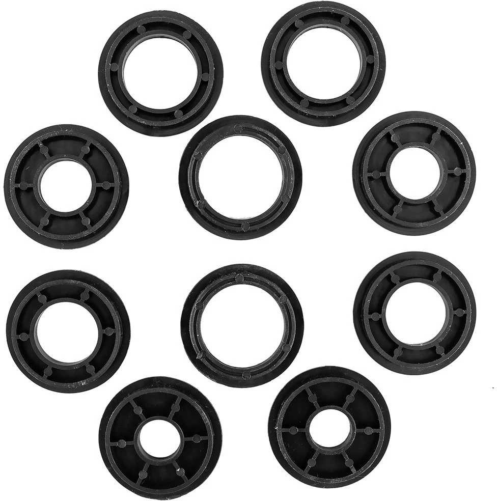Graphite Szczotka Vielinis diskinis šepetys 150 x 32 mm, gofruota viela, padengta žalvariu