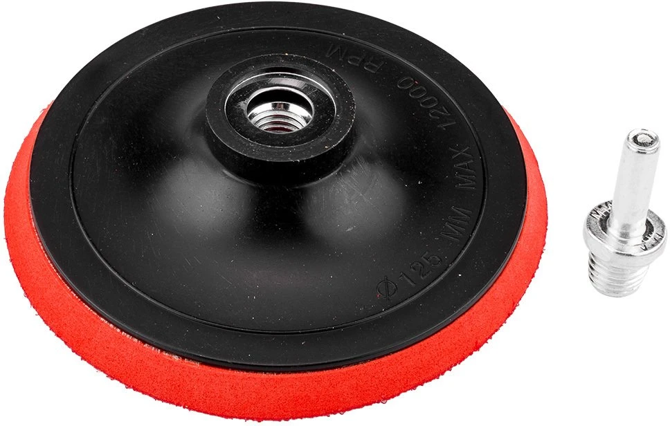 Tarcza Lipni tvirtinimo plokštelė 125 mm x 8 mm, M14 sriegis + 8 mm kaištis