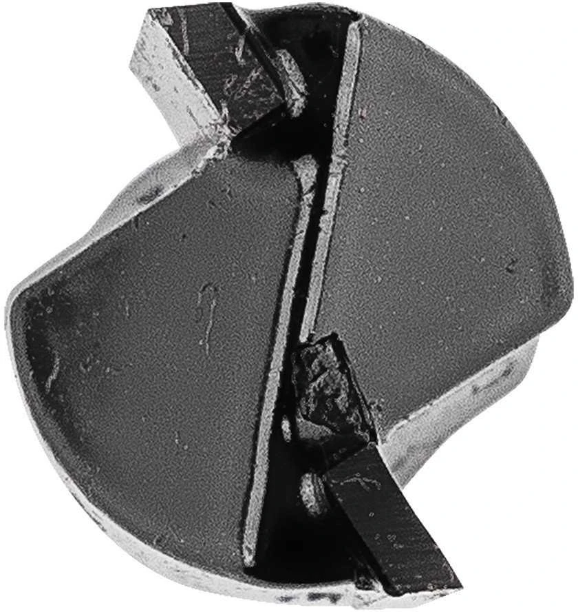 Frez Tiesus medžio pjaustytuvas, dviejų griovelių, kietmetalio, 12 x 25 mm, 8 mm kotas
