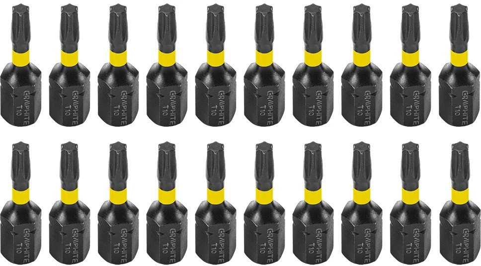 Bity Smūginiai antgaliai TX10 x 25 mm, 20 vnt.