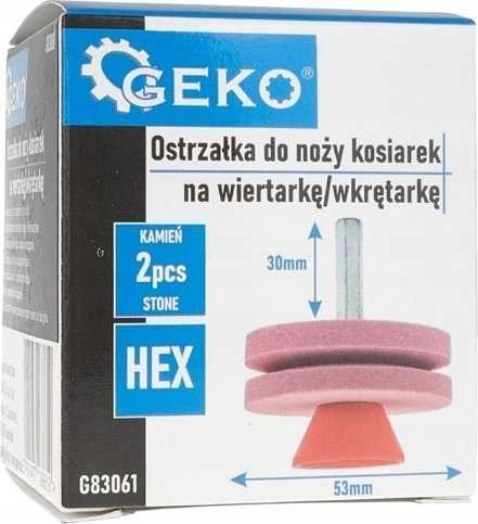 GEKO GALANDIKLIS VEJAPJOVIŲ PEILIAMS, SKIRTAS GRĘŽTUVUI 2x53mm /