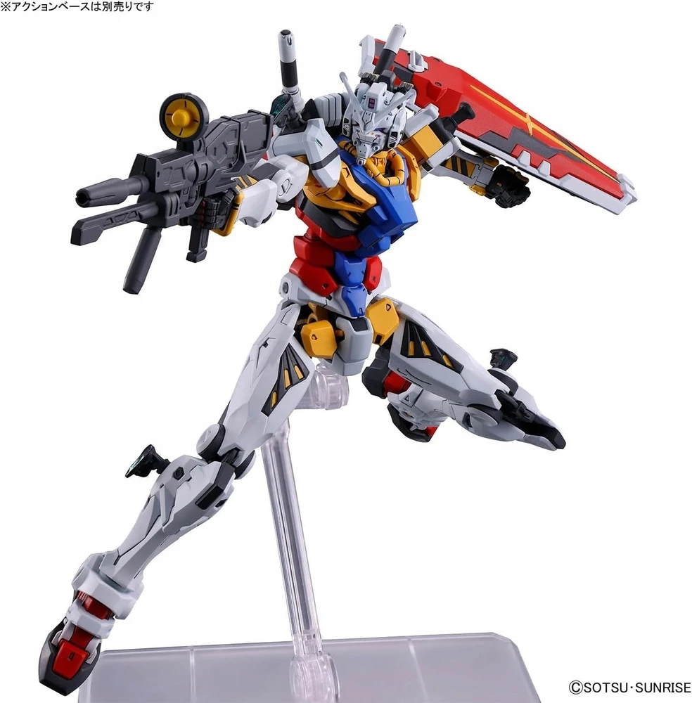Bandai RX-78-02 Baltas Gundam 1/144 plastikinis Gunpla rinkinys